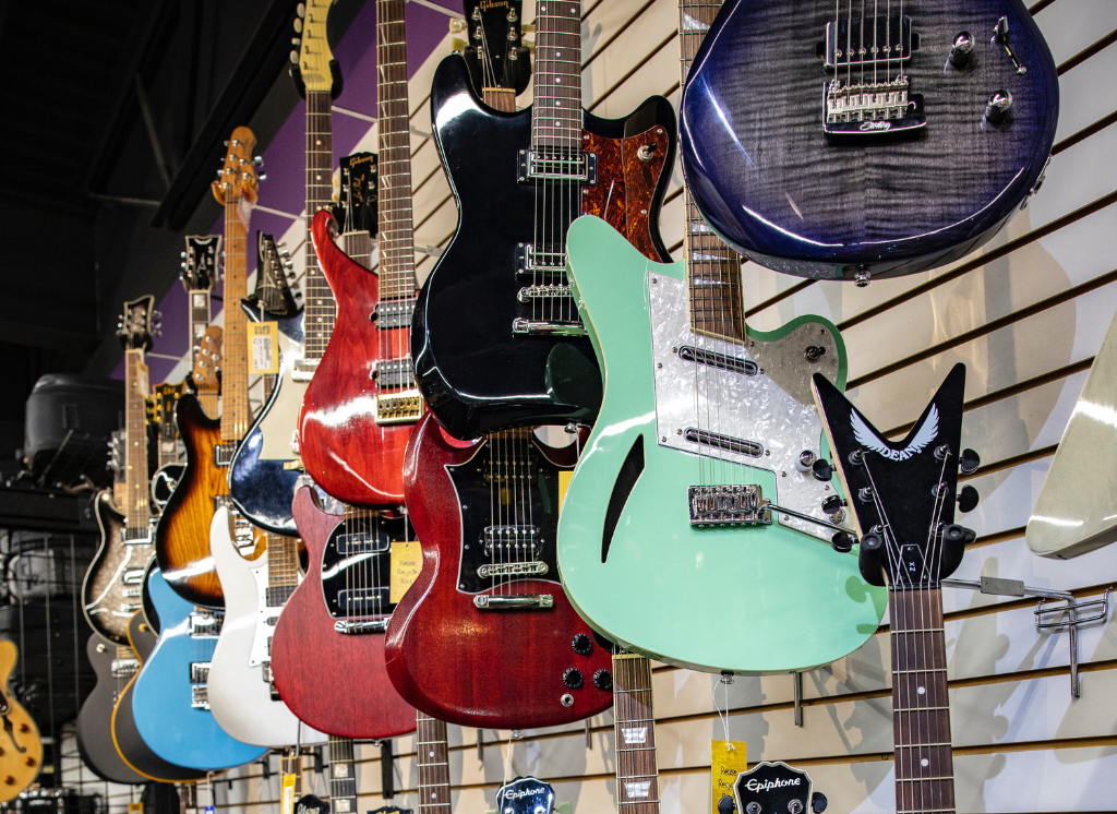 Guitars at music go round